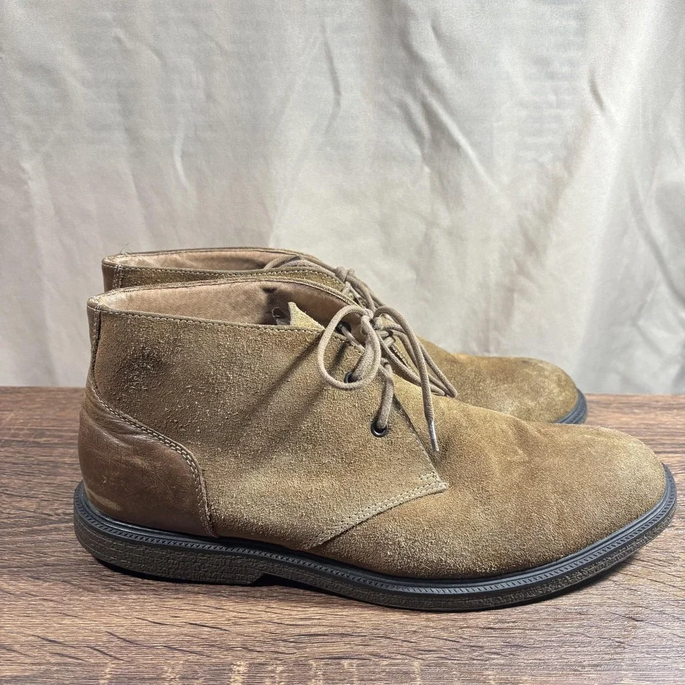 G.H. Bass & Co. Ragley Chukka Boots Mens Size 10 M Brown Suede Ankle Casual